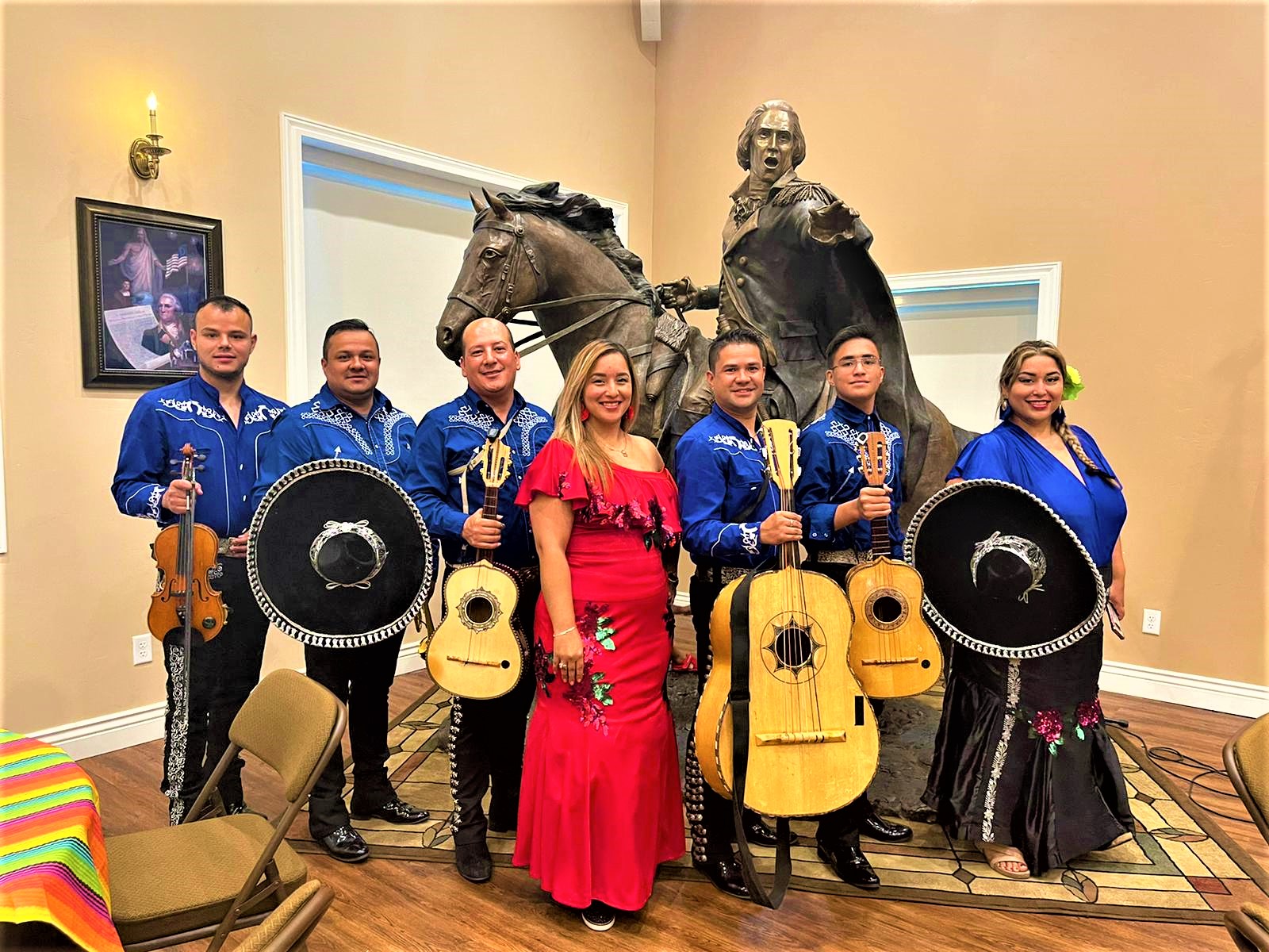 mariachis utah dinastia mexicana vestido azul